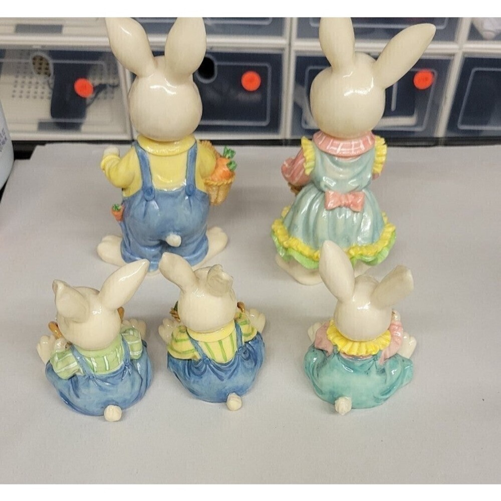 Vintage Easter Rabbit Family - Picture 3 of 9